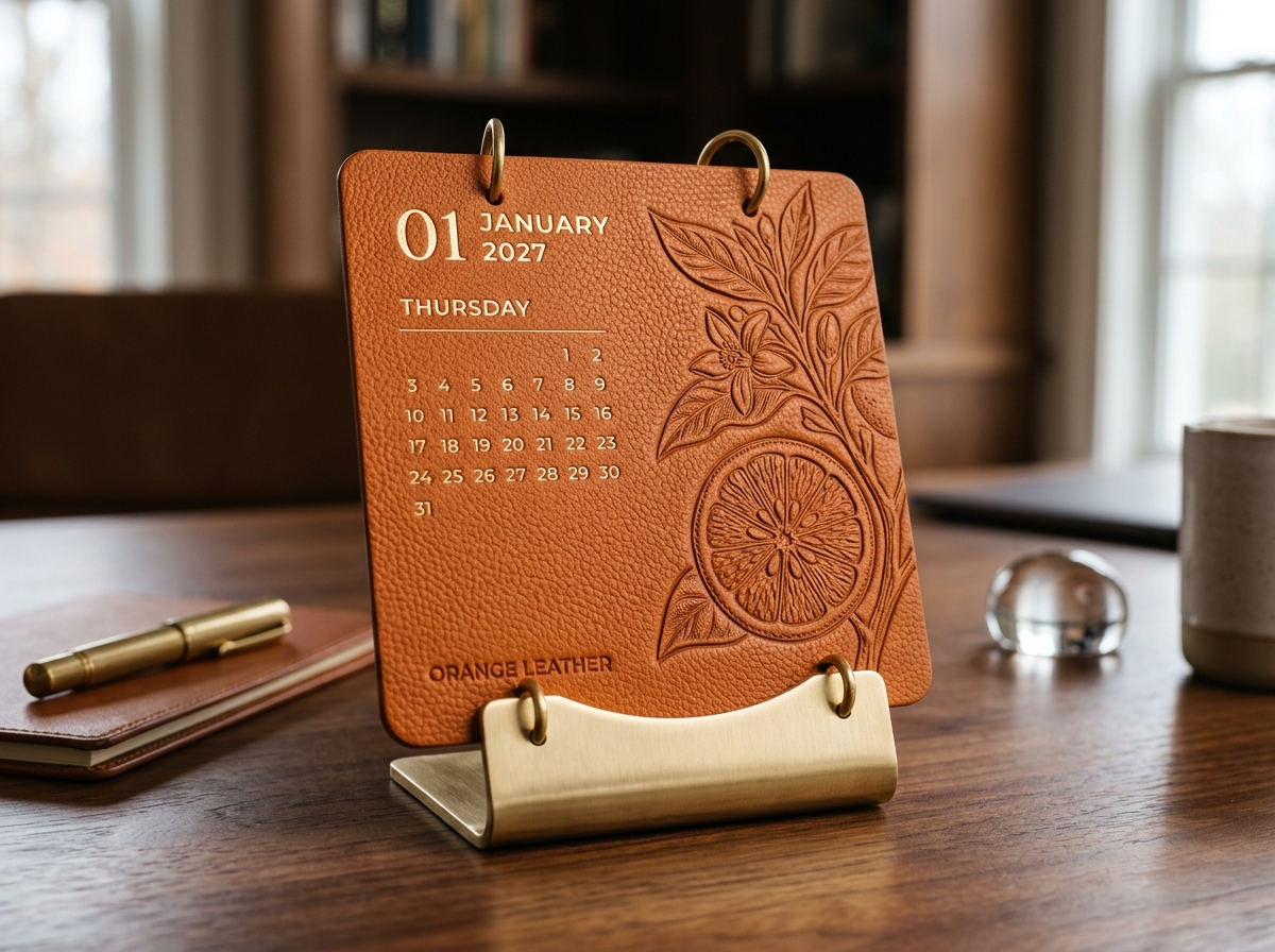 Finished Calendar Coaster