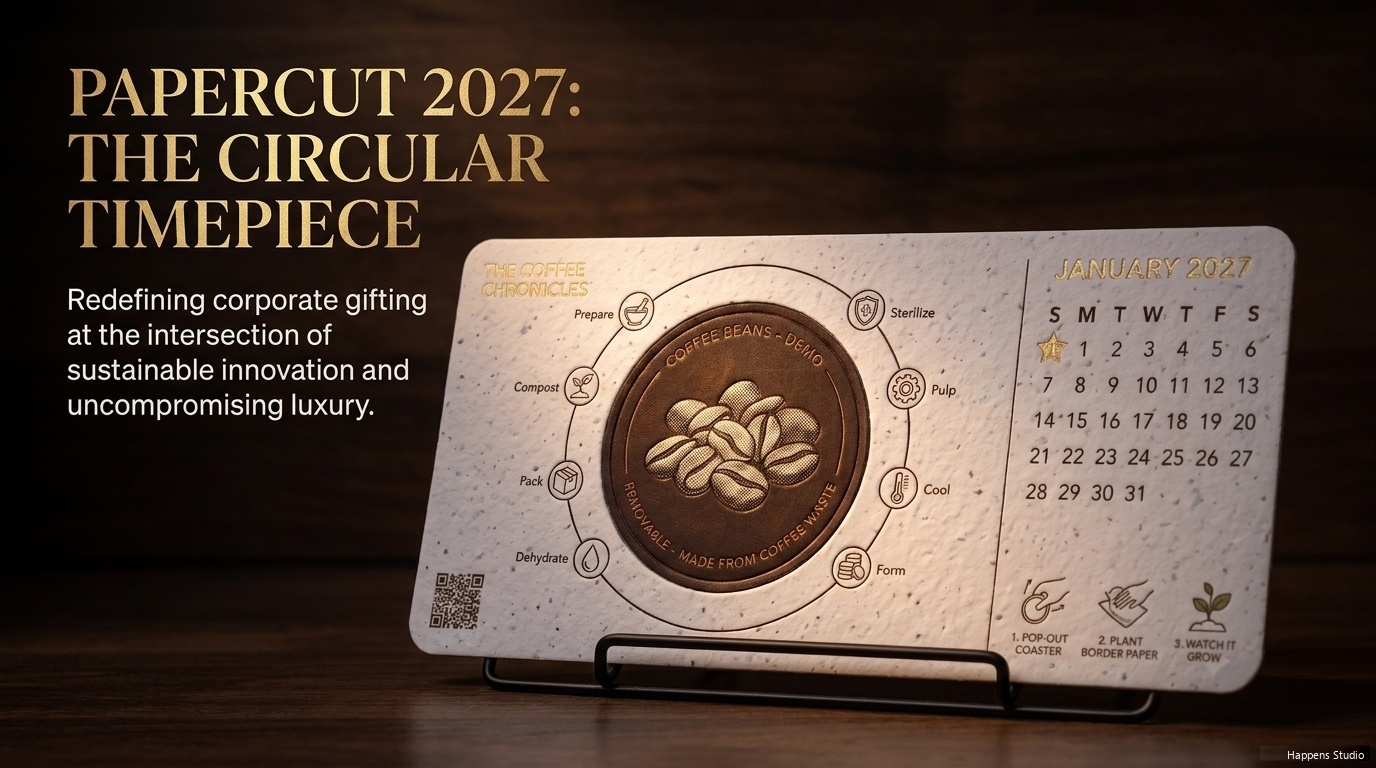 Papercut 2027 Calendar Material Direction