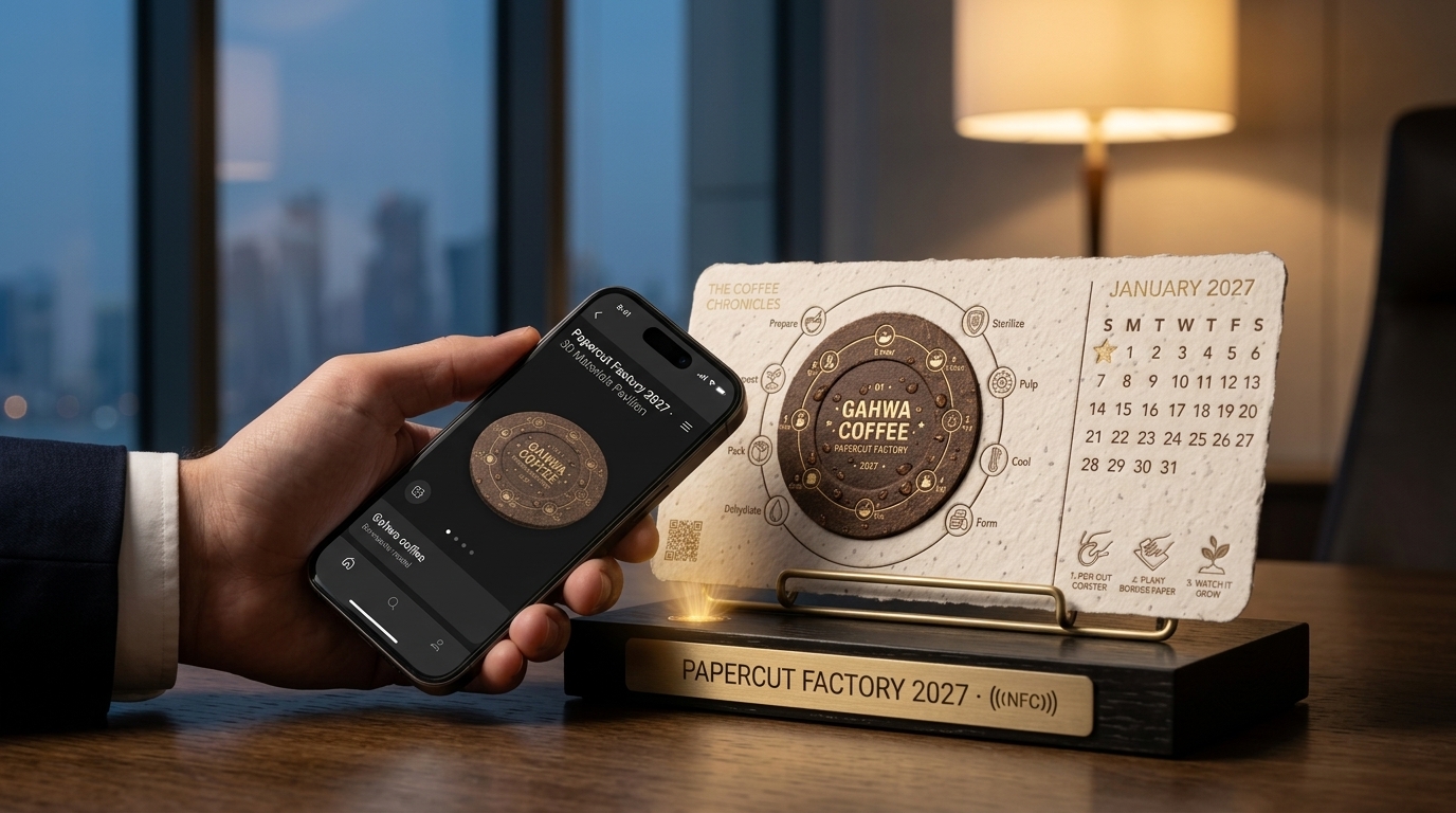 Option 1: Phygital NFC Tap Interaction